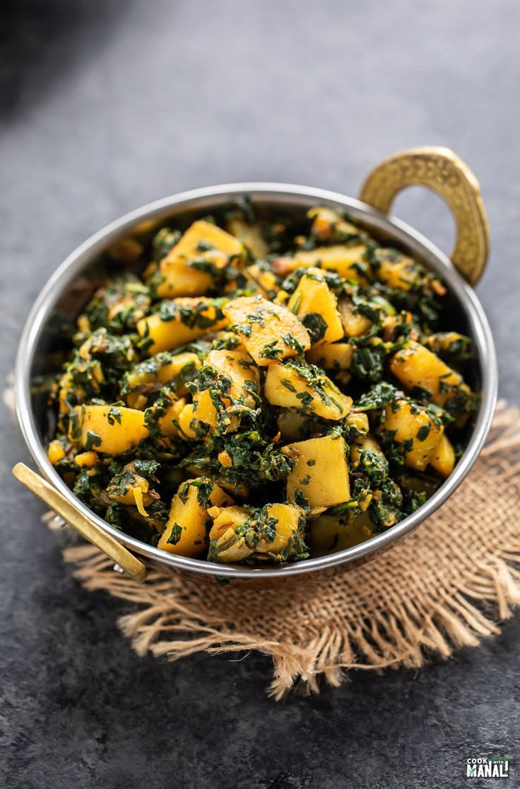 Palak Aloo*
